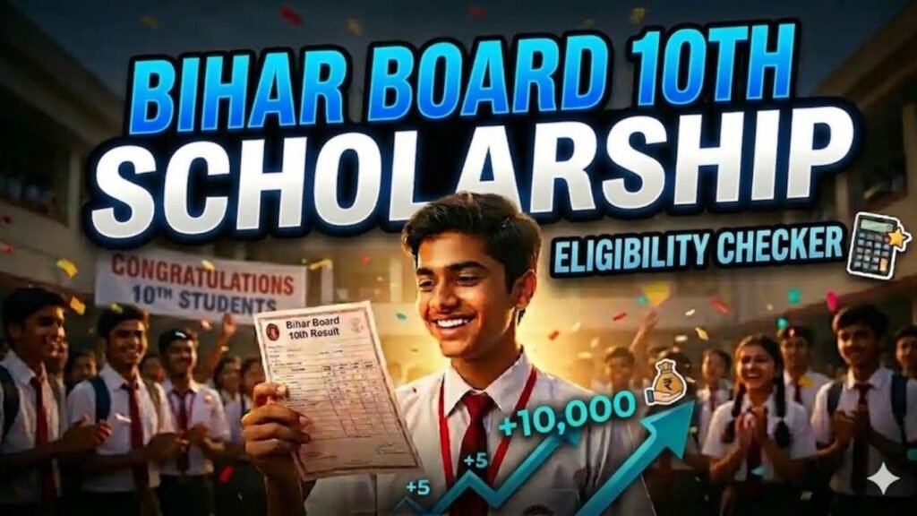 Bihar Board 10th Scholarship 2026