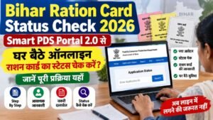 Bihar Ration Card Status Check 2026: Smart PDS Portal 2.0 से घर बैठे ऑनलाइन राशन कार्ड का स्टेटस चेक करें, जानें पूरी प्रक्रिया